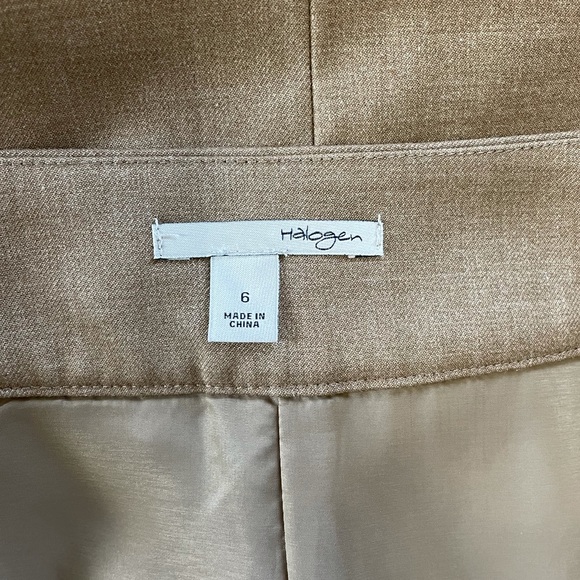 Tan Halogen Skirt in Excellent condition size 6 - Picture 6 of 6